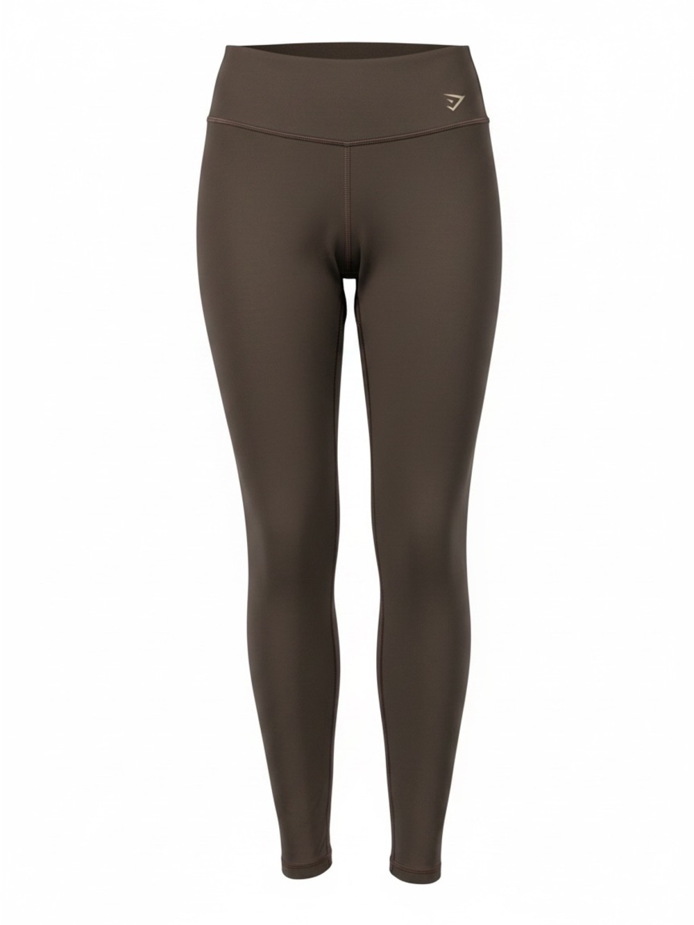 Gymshark High Waisted Leggings Size Medium Brown/Taupe Athletic Yoga Pants